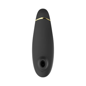 Womanizer Premium 2 Rechargeable Silicone Luxurious Pleasure Air Clitoral Stimulator Black